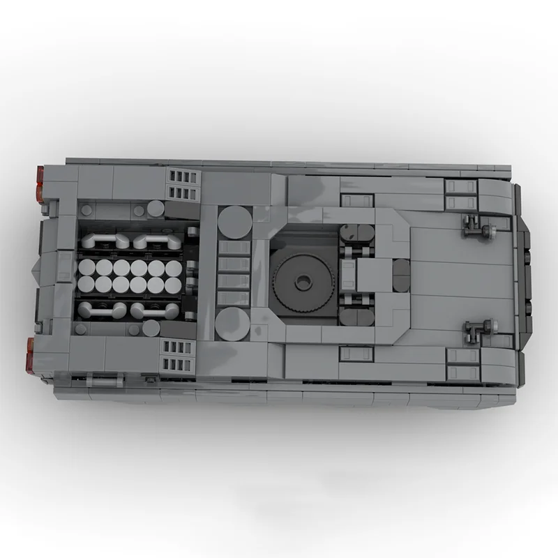 MOC War Equipment Abrams X Modern Military Tank Model DIY Assembly Building Blocks Toy Children's Birthday Gift