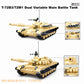 WW2 Military 770 PCS ARMY T-72B3 Dual Variable Main Battle Tank MBT Building Blocks Soldiers Army Weapon DIY Bricks Kids Toys