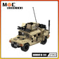 WW2 US Military Armored Vehicle M1114 MOC Building Block Army Special Forces Cars Model DIY Bricks Toys Children's Gifts