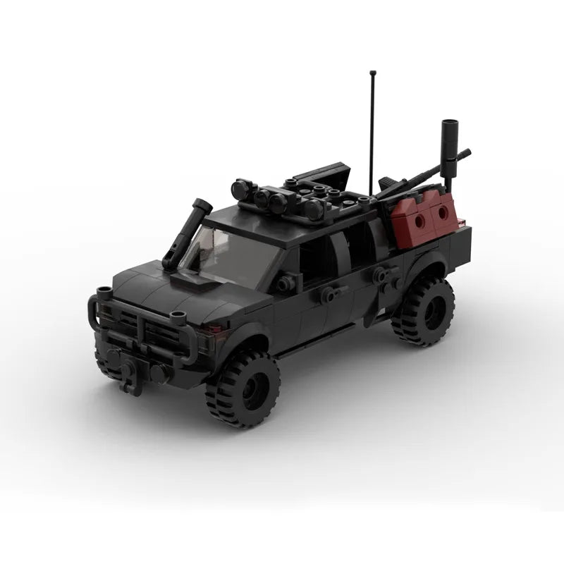 Bricklink MOC Technical Truck Military Special Operations Forces Off-Road Car Speed Vehicles Sets Building Blocks Kid Toys Gift