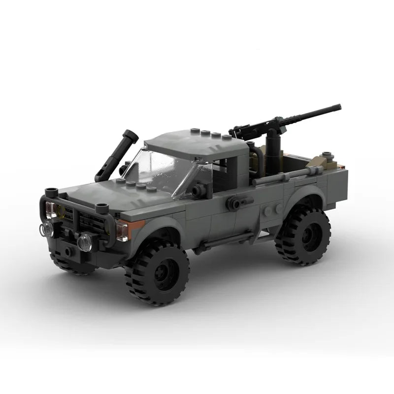 Bricklink MOC Technical Truck Military Special Operations Forces Off-Road Car Speed Vehicles Sets Building Blocks Kid Toys Gift