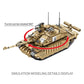 1687Pcs Military Tanks UK Challenger II Main Battle Tank Building Blocks Model Soldier Bricks WW2 Army Toys Kids Children Gifts