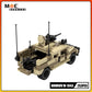 MOC Building Block Military Vehicle Hummer M-1043 Armored SWAT Special Forces Vehicle Model Originality Bricks Boy Toy Xmas Gift