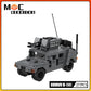 WW2 US Military Armored Vehicle M1114 MOC Building Block Army Special Forces Cars Model DIY Bricks Toys Children's Gifts
