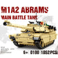 Military series main battle tank building block model challenge leopard 2A7+ ten tank boy children's toy gift