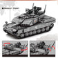Military series main battle tank building block model challenge leopard 2A7+ ten tank boy children's toy gift