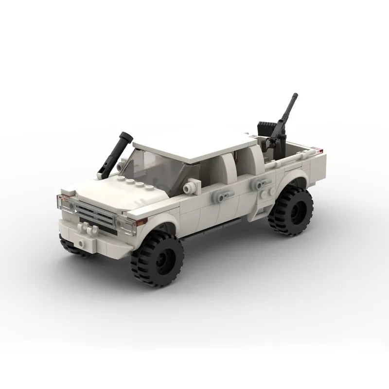Bricklink MOC Technical Truck Military Special Operations Forces Off-Road Car Speed Vehicles Sets Building Blocks Kid Toys Gift