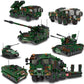 The German Military Weapon Army Weasel Infantry Leopard 2A6 Tank MAN KAT1 8x8 Building Blocks Bricks Toys Compatible With LEGO