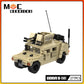 WW2 US Military Armored Vehicle M1114 MOC Building Block Army Special Forces Cars Model DIY Bricks Toys Children's Gifts